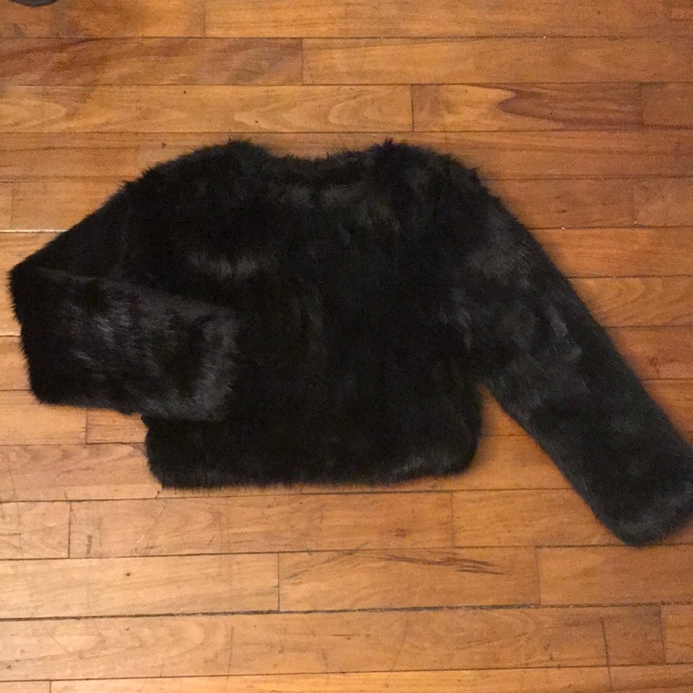 Black Fur Coat